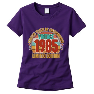 Vintage 1985 Endless Years Of Awesomeness Limited Edition 40th Birthday Womens T-Shirt