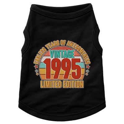 Vintage 1995 Endless Years Of Awesomeness Limited Edition 30th Birthday Doggie Tank