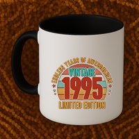 Vintage 1995 Endless Years Of Awesomeness Limited Edition 30th Birthday Mug