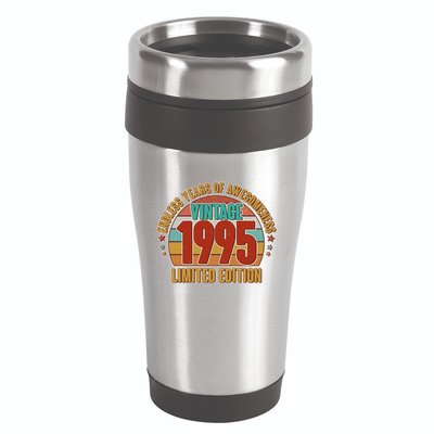 Vintage 1995 Endless Years Of Awesomeness Limited Edition 30th Birthday 16oz Travel Tumbler