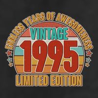 Vintage 1995 Endless Years Of Awesomeness Limited Edition 30th Birthday Tumbler