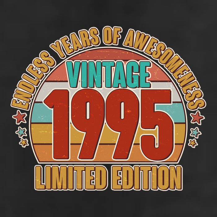 Vintage 1995 Endless Years Of Awesomeness Limited Edition 30th Birthday Tumbler