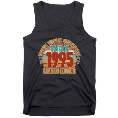 Vintage 1995 Endless Years Of Awesomeness Limited Edition 30th Birthday Tank Top
