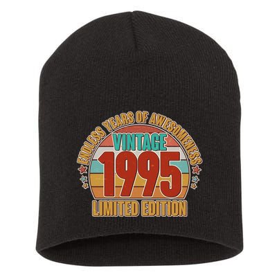 Vintage 1995 Endless Years Of Awesomeness Limited Edition 30th Birthday Short Acrylic Beanie