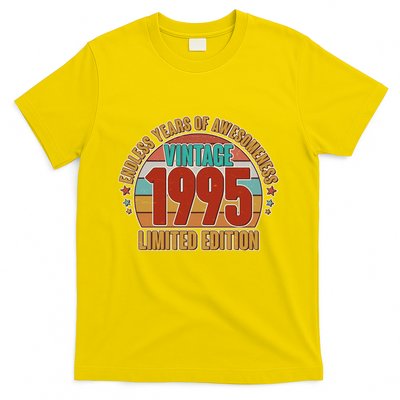 Vintage 1995 Endless Years Of Awesomeness Limited Edition 30th Birthday T-Shirt