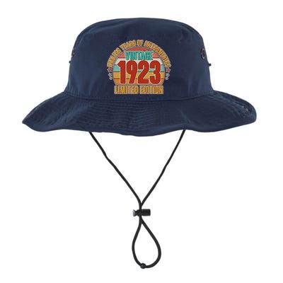 Vintage 1923 Endless Years Of Awesomeness Limited Edition 100th Birthday Bucket Hat