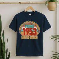 Vintage 1953 Endless Years Of Awesomeness Limited Edition 70th Birthday T-Shirt