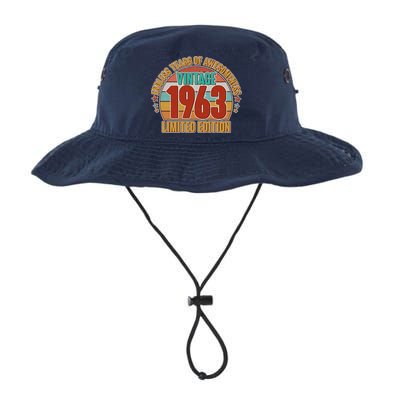 Vintage 1963 Endless Years Of Awesomeness Limited Edition 60th Birthday Bucket Hat