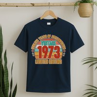Vintage 1973 Endless Years Of Awesomeness Limited Edition 50th Birthday T-Shirt