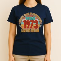 Vintage 1973 Endless Years Of Awesomeness Limited Edition 50th Birthday T-Shirt
