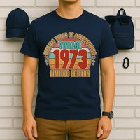 Vintage 1973 Endless Years Of Awesomeness Limited Edition 50th Birthday T-Shirt