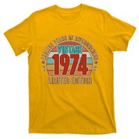 Vintage 1974 Endless Years Of Awesomeness Limited Edition 50th Birthday T-Shirt