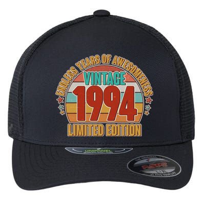 Vintage 1994 Endless Years Of Awesomeness Limited Edition 30th Birthday Flexfit Unipanel Trucker Cap