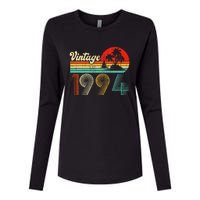 Vintage 1994 Funny 30th Birthday Gifts 30 Years Old Retro Womens Cotton Relaxed Long Sleeve T-Shirt