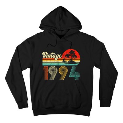 Vintage 1994 Funny 30th Birthday Gifts 30 Years Old Retro Hoodie