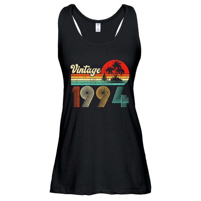 Vintage 1994 Funny 30th Birthday Gifts 30 Years Old Retro Ladies Essential Flowy Tank