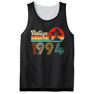 Vintage 1994 Funny 30th Birthday Gifts 30 Years Old Retro Mesh Reversible Basketball Jersey Tank