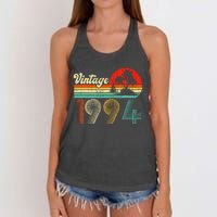 Vintage 1994 Funny 30th Birthday Gifts 30 Years Old Retro Women's Knotted Racerback Tank