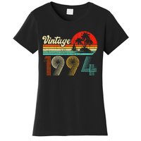 Vintage 1994 Funny 30th Birthday Gifts 30 Years Old Retro Women's T-Shirt