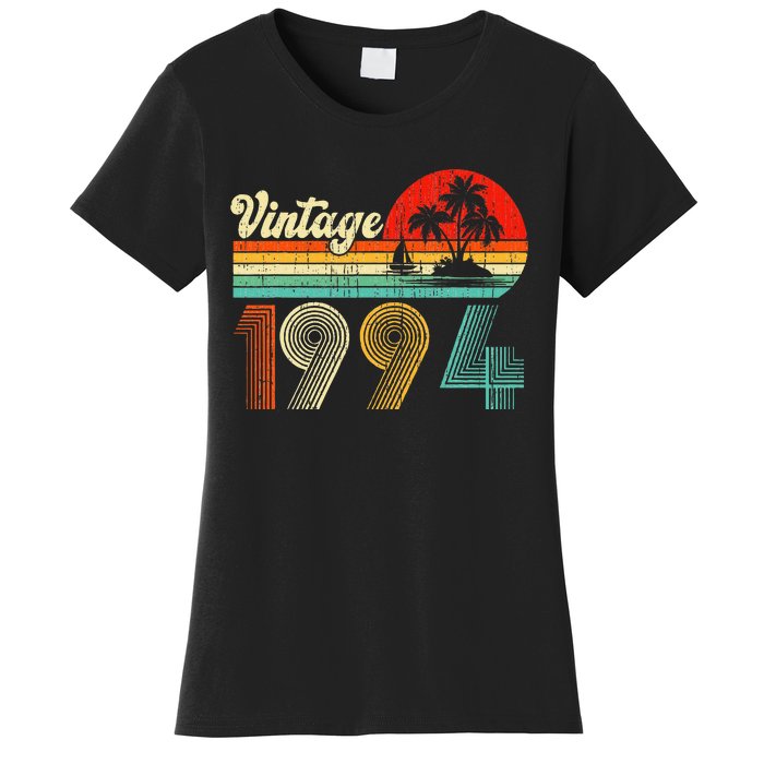 Vintage 1994 Funny 30th Birthday Gifts 30 Years Old Retro Women's T-Shirt