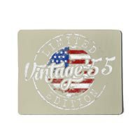 Vintage 1955 Flag Stamp 68th Birthday Gifts 68 Year Old Mousepad