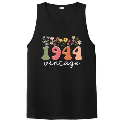 Vintage 1944 Flower 80th Birthday 80 Years Old PosiCharge Competitor Tank