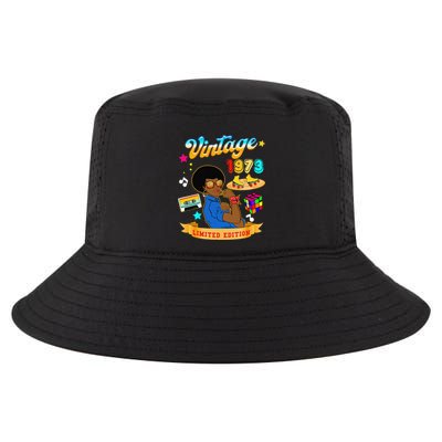 Vintage 1973 For Women 52th Birthday For Mom Wife Cool Comfort Performance Bucket Hat