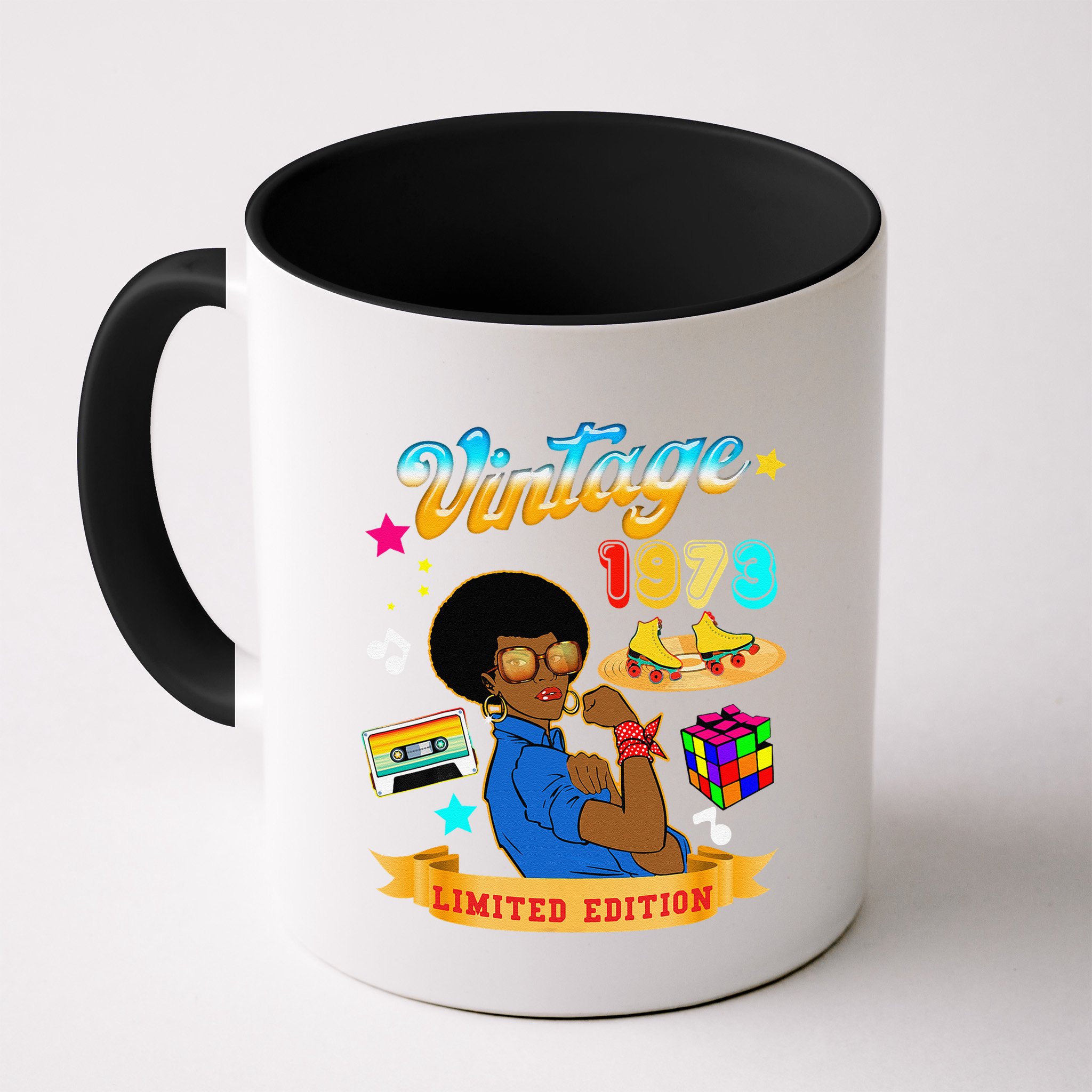 Vintage 1973 For Women 52th Birthday For Mom Wife Mug