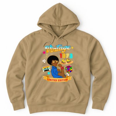 Vintage 1973 For Women 52th Birthday For Mom Wife Hoodie