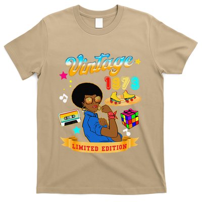 Vintage 1973 For Women 52th Birthday For Mom Wife T-Shirt