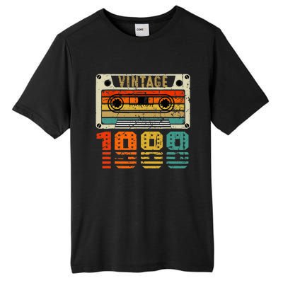 Vintage 1988 Funny 34 Years Old and Wo 34th Birthday Tall Fusion ChromaSoft Performance T-Shirt