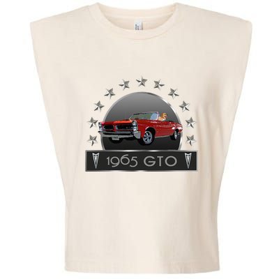 VINTAGE 1965 GTO CONVERTIBLE CLASSIC AMERICAN MUSCLE CARS Garment-Dyed Women's Muscle Tee