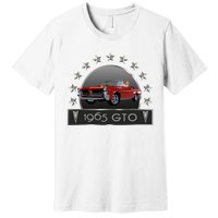 VINTAGE 1965 GTO CONVERTIBLE CLASSIC AMERICAN MUSCLE CARS Premium T-Shirt