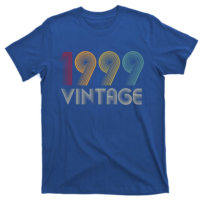 Vintage 1999 Gift 24th Birthday Funny Gift 24 Years Old Gift T-Shirt