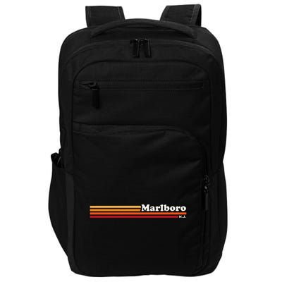 Vintage 1980s Graphic Style M.A.R.L.B.O.R.O New Jersey Impact Tech Backpack