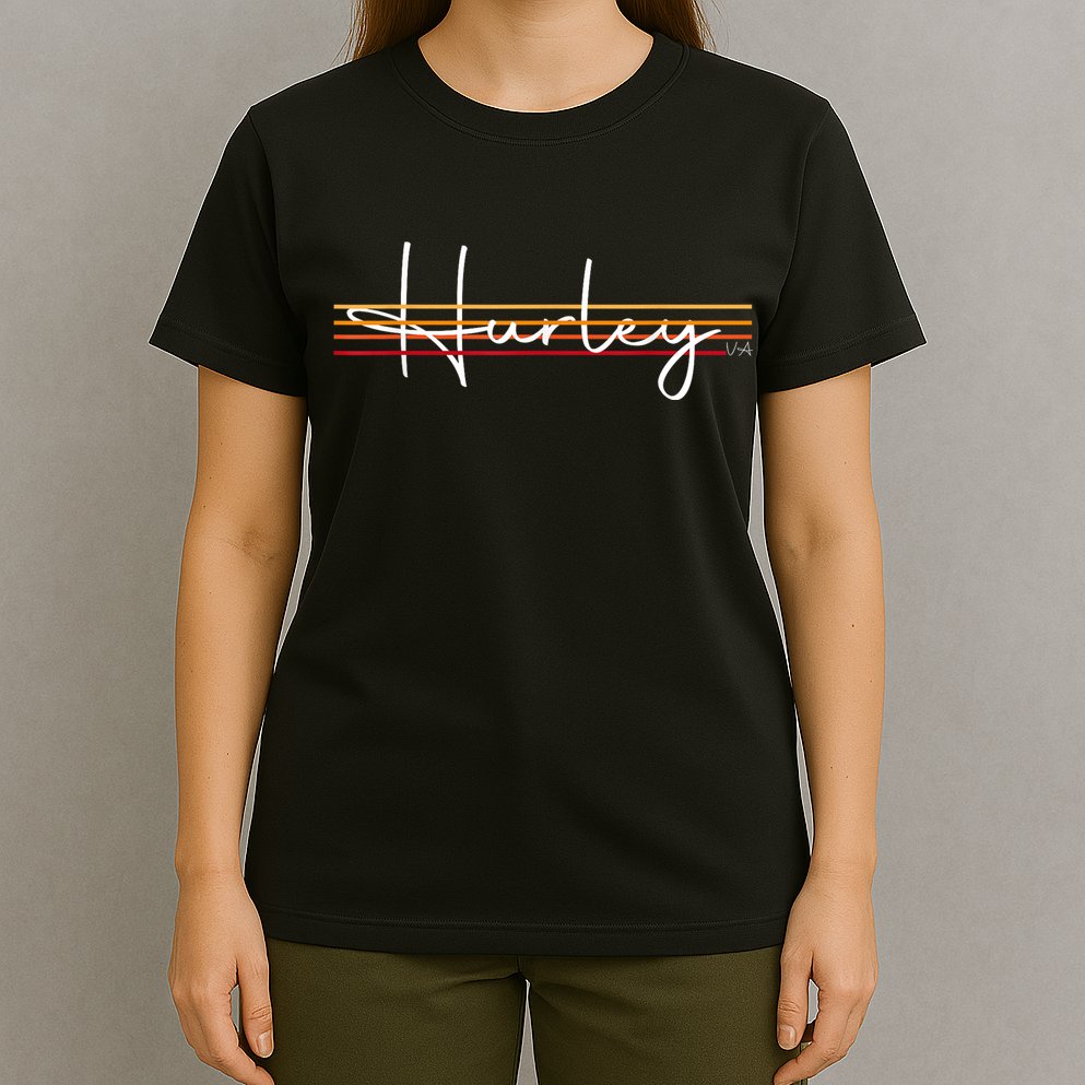 Vintage 1980s Graphic Style Hurley Virginia T-Shirt