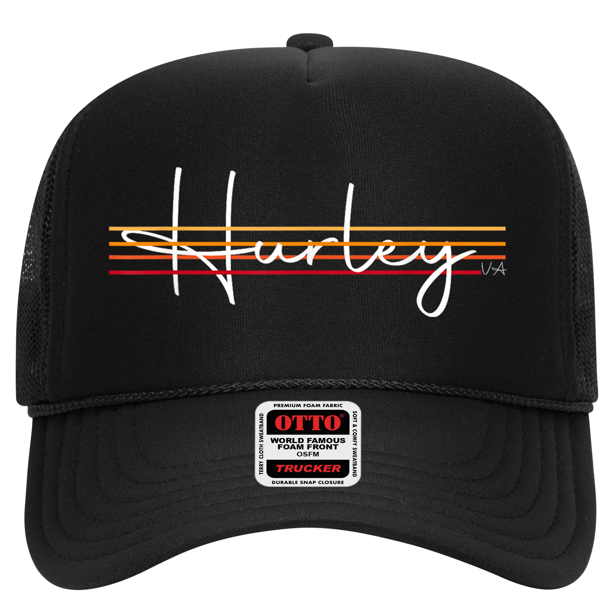 Vintage 1980s Graphic Style Hurley Virginia Hat