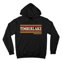 Vintage 1980s Graphic Style Timberlake Tennessee Hoodie