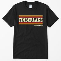 Vintage 1980s Graphic Style Timberlake Tennessee Tall T-Shirt