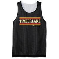 Vintage 1980s Graphic Style Timberlake Tennessee Mesh Reversible Basketball Jersey Tank