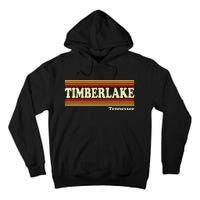 Vintage 1980s Graphic Style Timberlake Tennessee Tall Hoodie