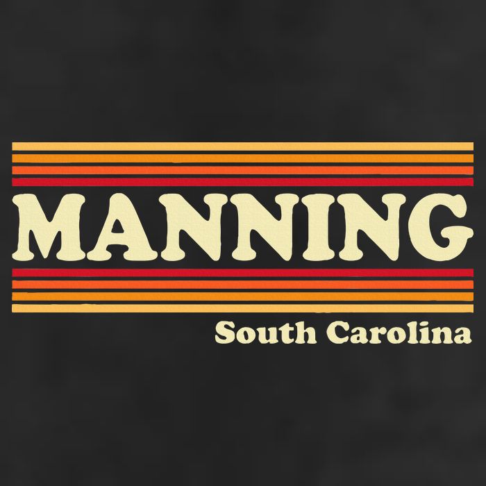 Vintage 1980s Graphic Style Manning South Carolina Beanie