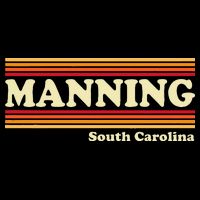 Vintage 1980s Graphic Style Manning South Carolina Baby Bodysuit