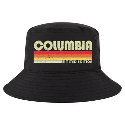 Vintage 1980s Graphic Style Columbia Tennessee Cool Comfort Performance Bucket Hat