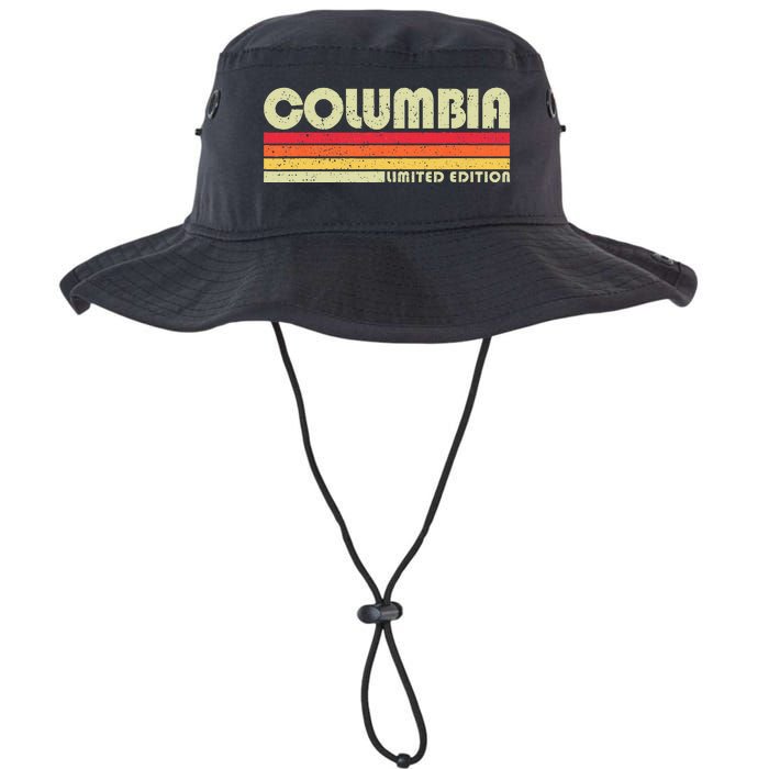 Vintage 1980s Graphic Style Columbia Tennessee Legacy Cool Fit Booney Bucket Hat