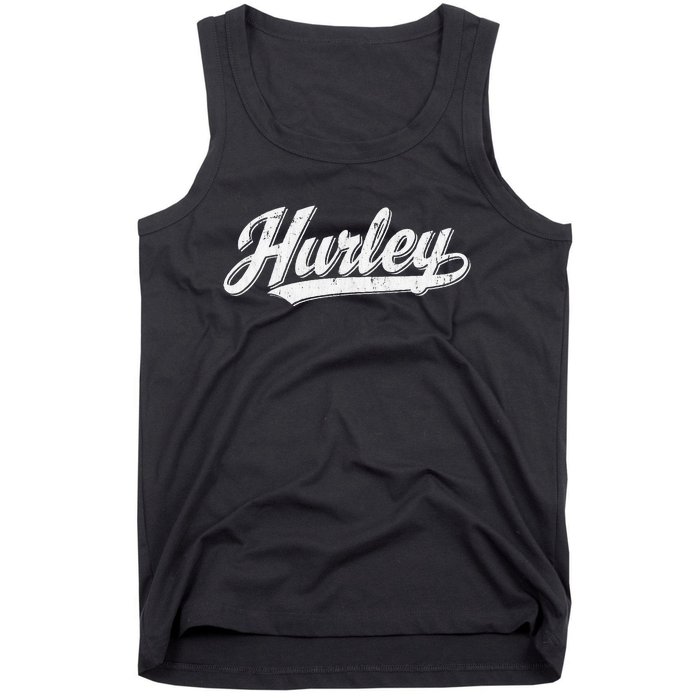 Vintage 1980s Graphic Style Hurley Virginia VA Tank Top