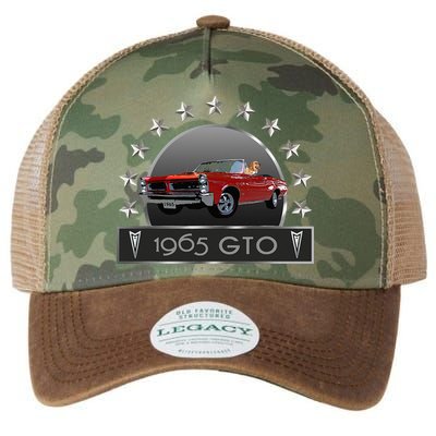 VINTAGE 1965 GTO CONVERTIBLE CLASSIC AMERICAN MUSCLE CARS Legacy Tie Dye Trucker Hat