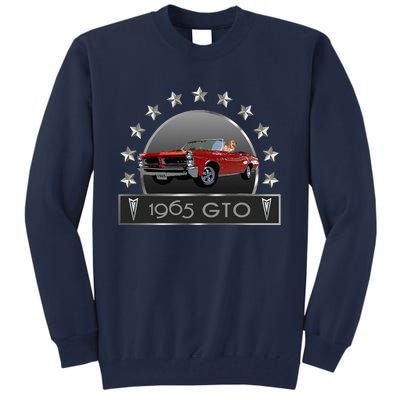 VINTAGE 1965 GTO CONVERTIBLE CLASSIC AMERICAN MUSCLE CARS Tall Sweatshirt