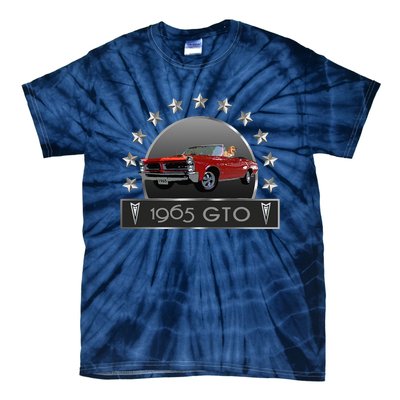 VINTAGE 1965 GTO CONVERTIBLE CLASSIC AMERICAN MUSCLE CARS Tie-Dye T-Shirt