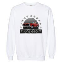 VINTAGE 1965 GTO CONVERTIBLE CLASSIC AMERICAN MUSCLE CARS Garment-Dyed Sweatshirt